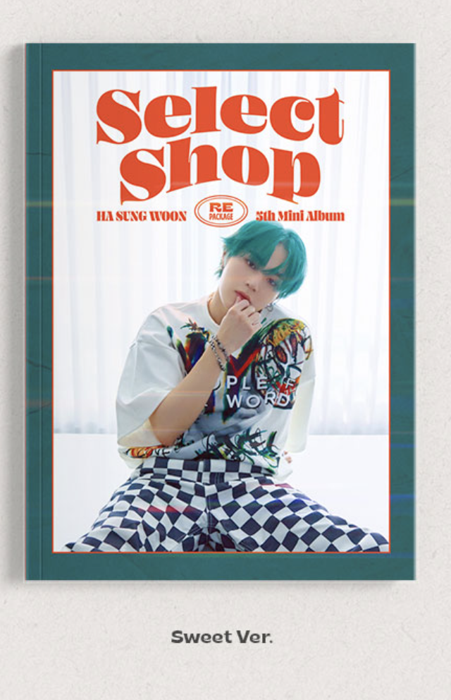 Ha Sung Woon - Repackage Album [Select Shop] หน้าปก Sweet Ver.