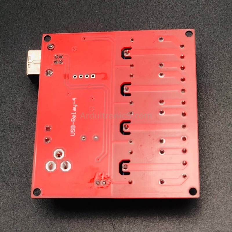 4 Channel 5V USB Relay Board Module Controller (USB Controlled Module)