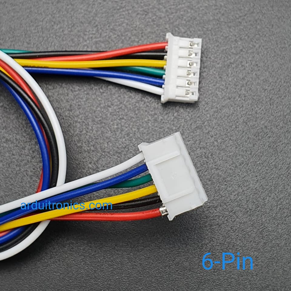 สายไฟ PH2.0mm 6-Pin Double Female Head ยาว 30cm