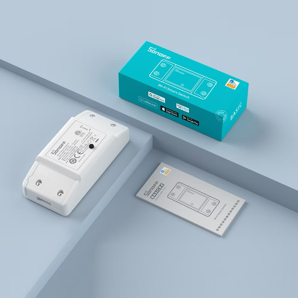 Sonoff BASIC R4 สวิทช์ควบคุมอัจฉริยะ WiFi Switch For Smart Home