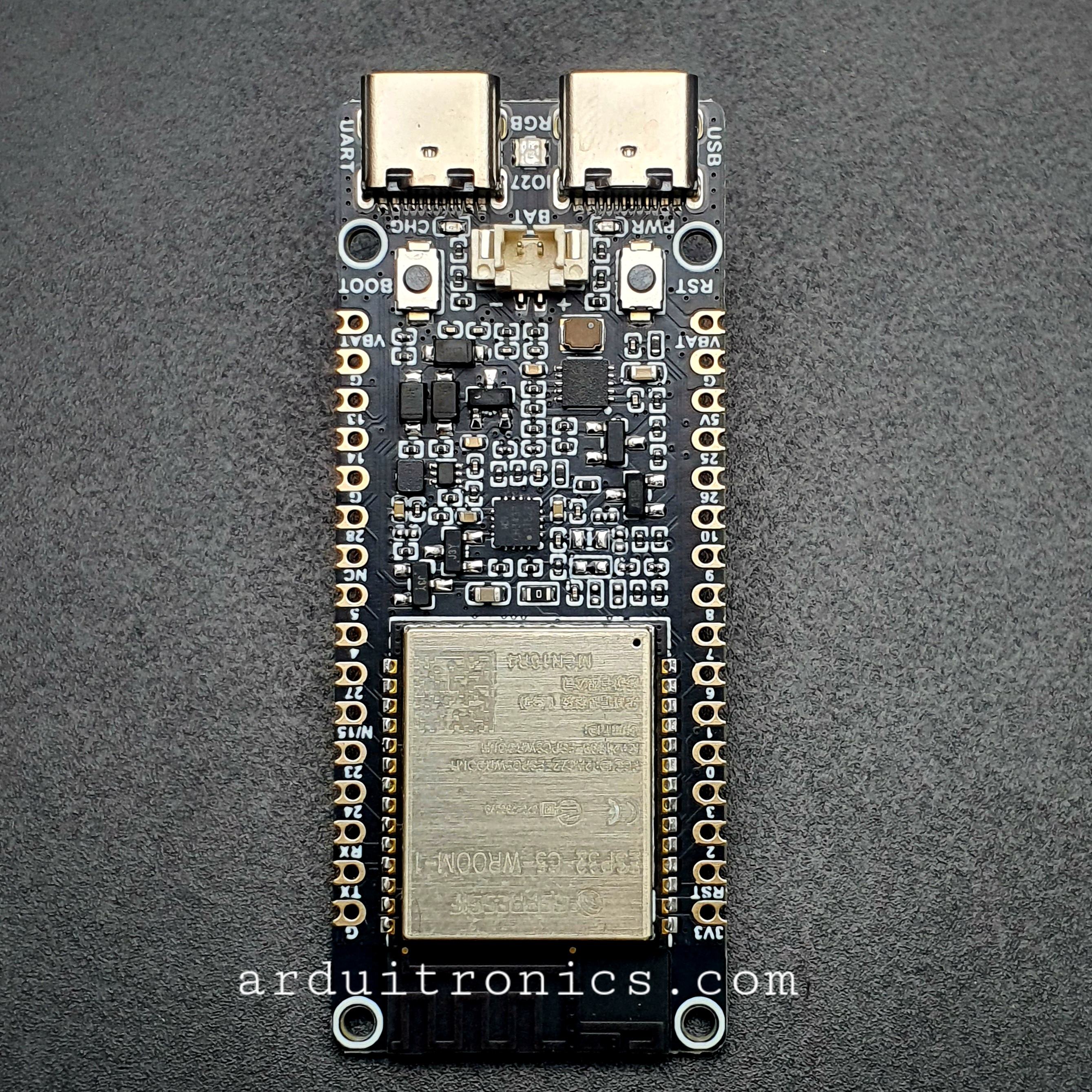 ESP32-C5 Dual-Band Wi-Fi 6 Development Board, 240MHz RISC-V Processor, ESP32-C5-WROOM-1 Series Module, Multi-Protocol RISC-V MCU - ยังไม่บัดกรี (แท้จาก WaveShare)