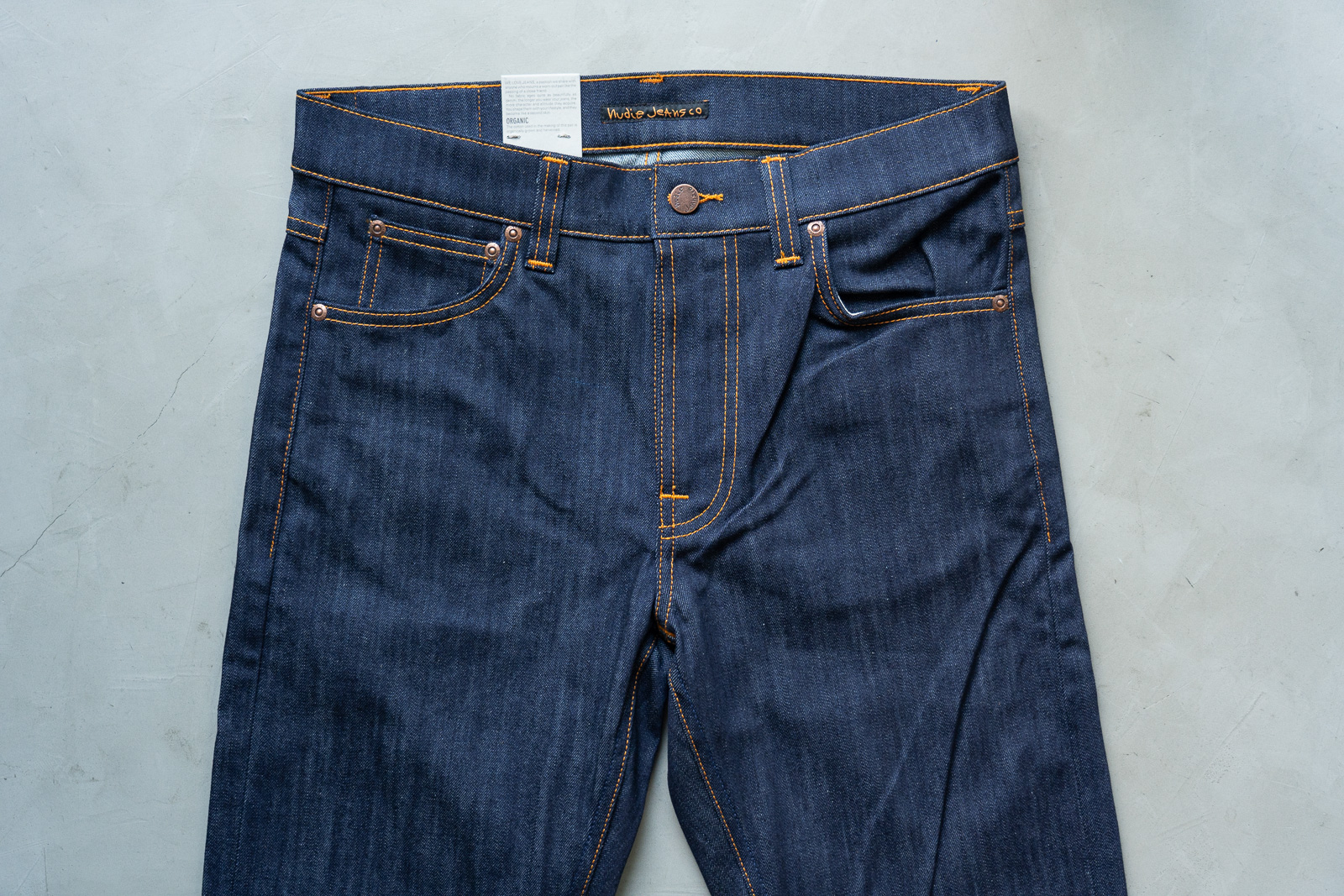 *Lean Dean Dry Ecru Embo [ผ้าดิบ]