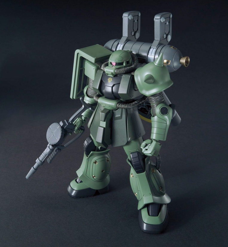 HG 1/144 MS-06 Zaku II + Big Gun Set (Gundam Thunderbolt Ver.)