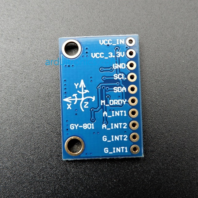 GY-801 IMU/10DOF (L3G4200D ADXL345 HMC5883L BMP180)