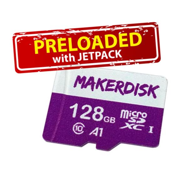 128GB uSD with JetPack for Jetson Orin Nano Dev Kit