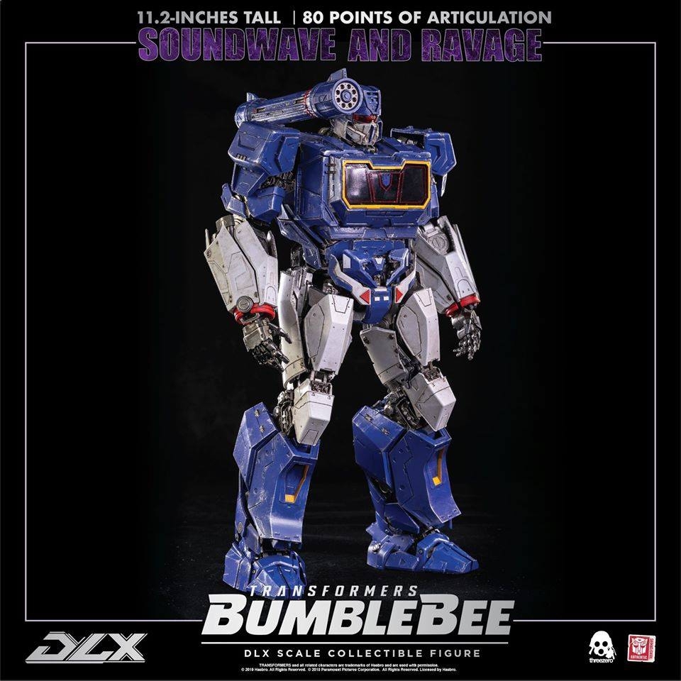 "Pre-Order" Threezero Transformers DLX Series: Soundwave and Ravage