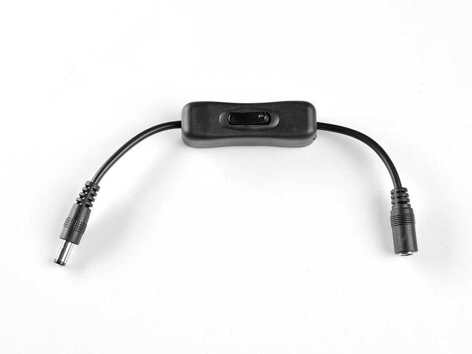 In-line Power Switch for 2.1mm Barrel Jack (Adafruit)