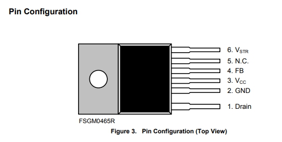 GM0465R ; FSGM0465R (Green-Mode Fairchild Power Switch )