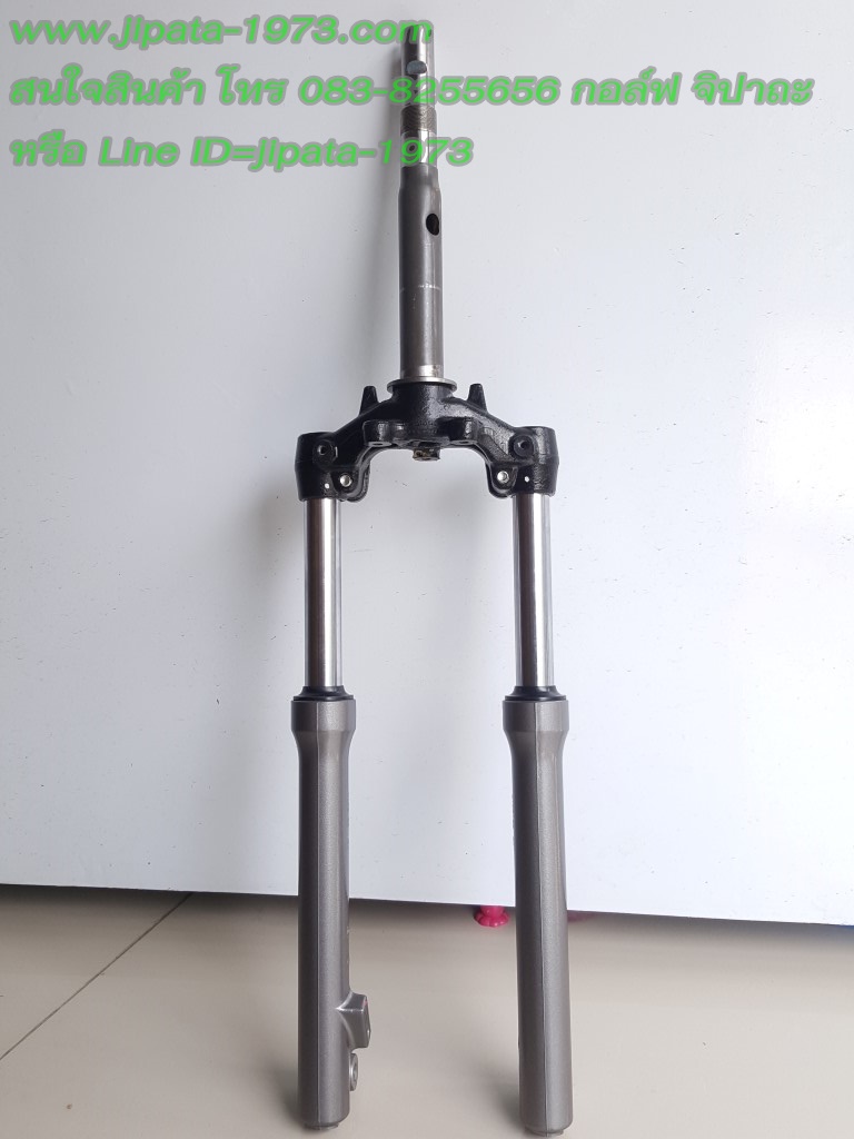 (Spark 115 i) ชุดแผงคอพร้อมโช้คอัพหน้า Yamaha Spark 115 i (ดรัมเบรคหน้า) แท้