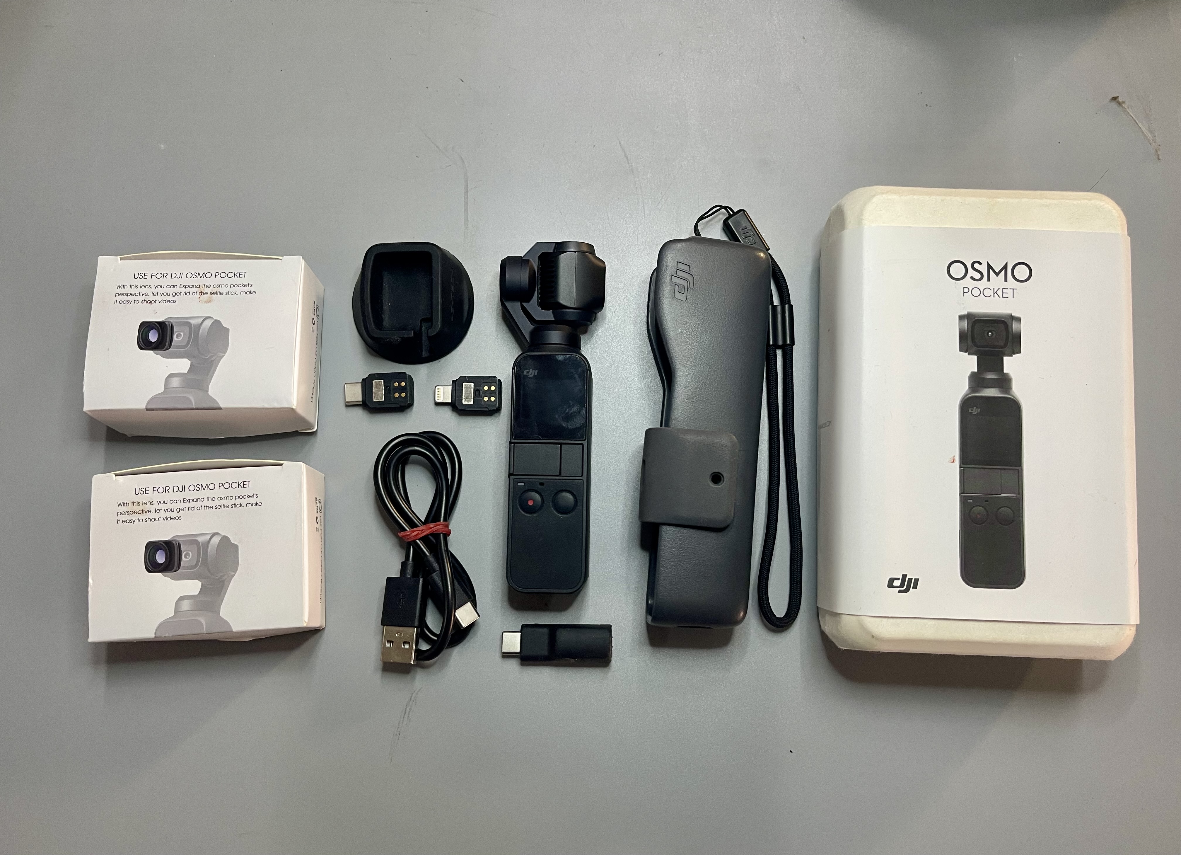 กล้อง DJI Osmo Pocket 1 มือสองสำหรับ VLOG CAFE CONTENT YOUTUBE TIKTOK กล้อง Action Camera มี Gimbal ในตัว