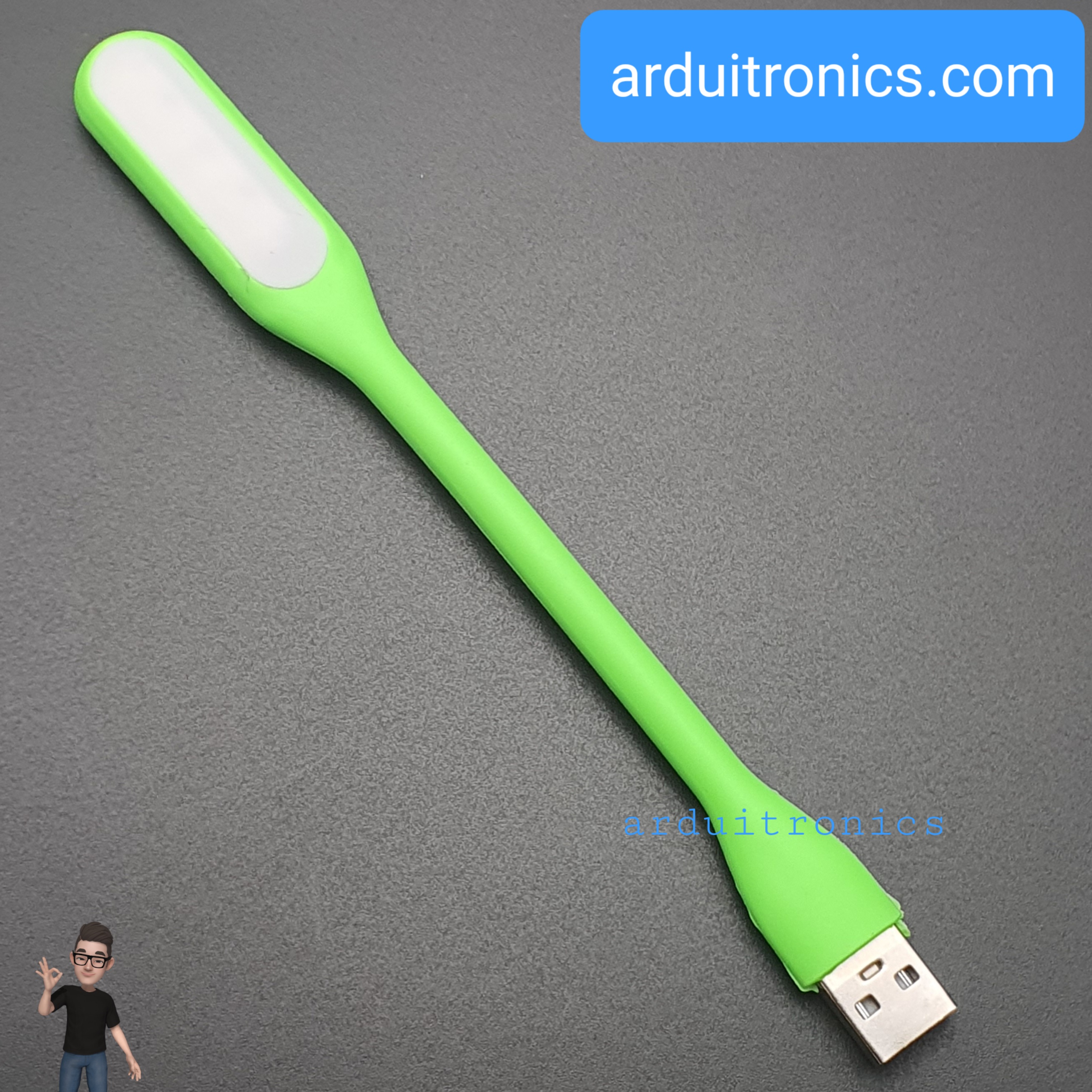 ไฟ USB LED usb night light LED table lamp soft light eye light LED ไฟฉายคละสี หัวต่อ USB แสงสีขาว จำนวน 1 ชิ้น