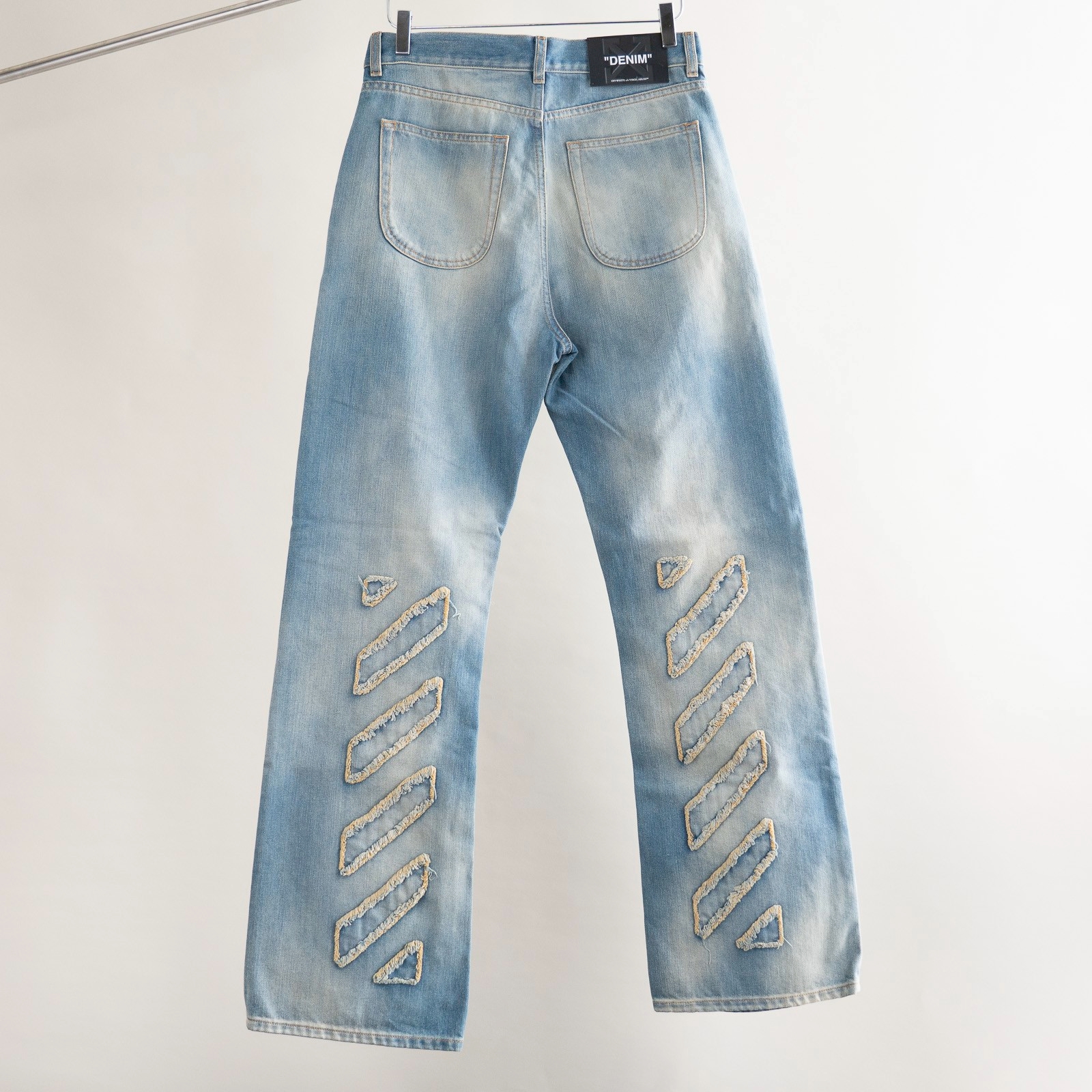 [DEFECT] Off-White Diag Raw Patch 90s Skate J – Dirty Blue [MADE IN ITALY]