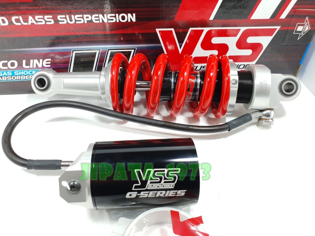 (NSR 150 ProArm)โช้คอัพหลังเดี่ยว YSS รุ่น MO-302 สำหรับ Honda NSR-PRO ARM สี ดำ/แดง/เงิน