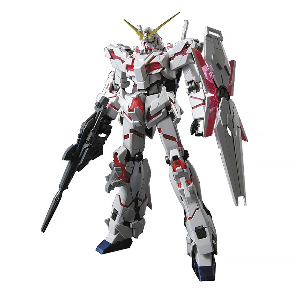 MG 1/100 RX-0 Unicorn Gundam HD Color + MS Cage