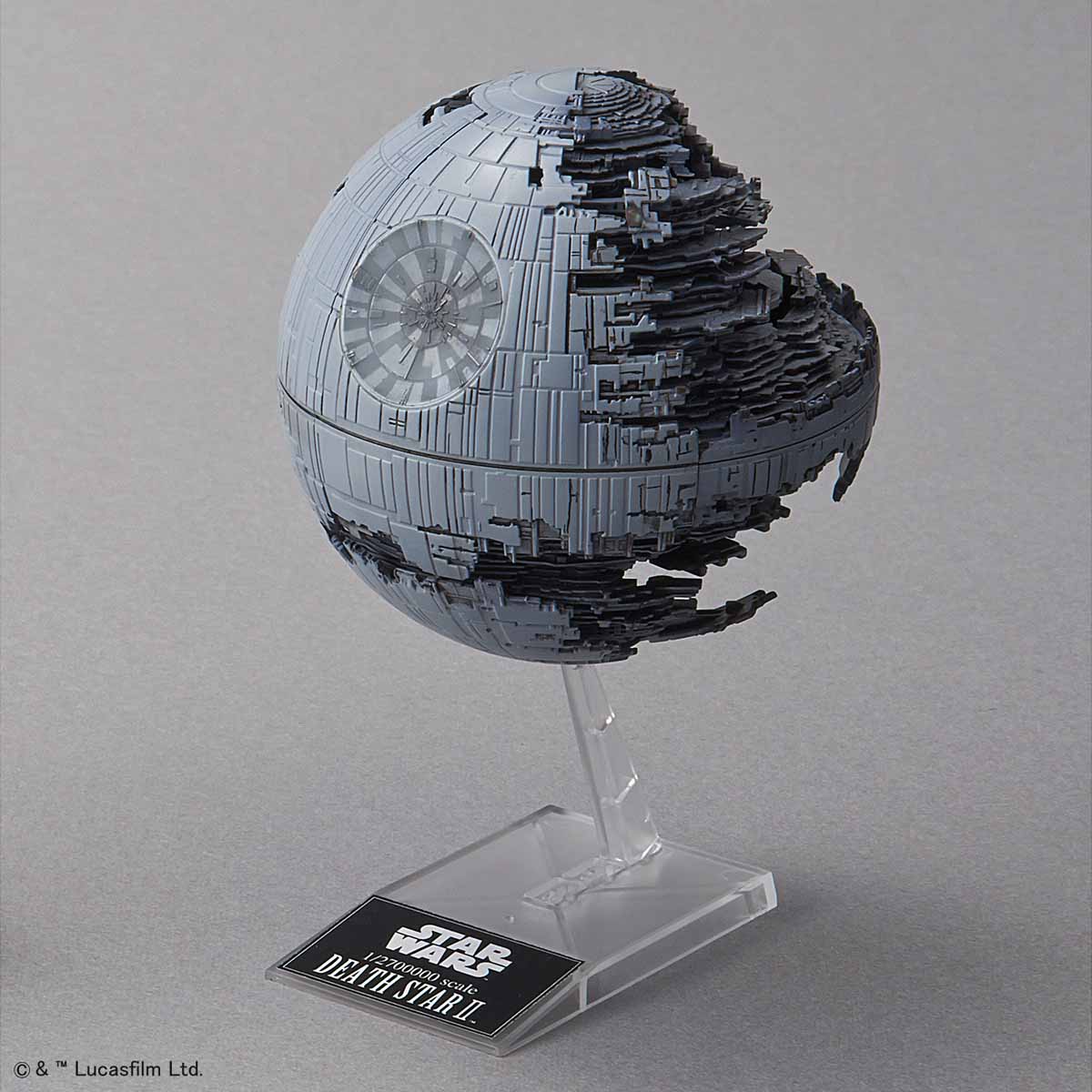 1/2,700,000 Death Star II & 1/14,500 Star Destroyer