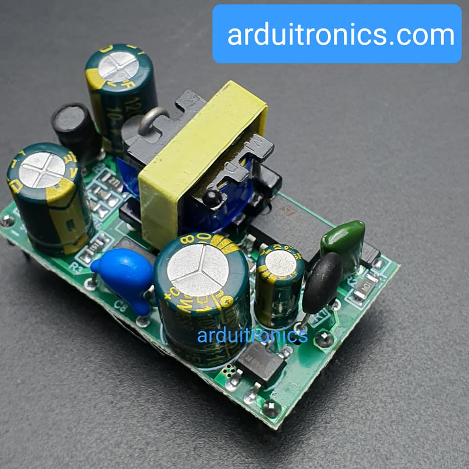 Switching Power Supply 220V to 5V แหล่งจ่ายไฟแบบสวิตชิ่ง 220V เป็น 5V 1A (Step Down)