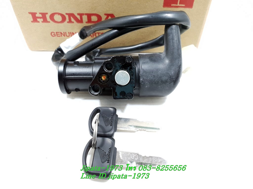 (CBR 150) ชุดสวิทช์กุญแจชุดเล็ก(เฉพาะคอ) Honda CBR 150 คาร์บู (รุ่นกุญแจสั้น) แท้