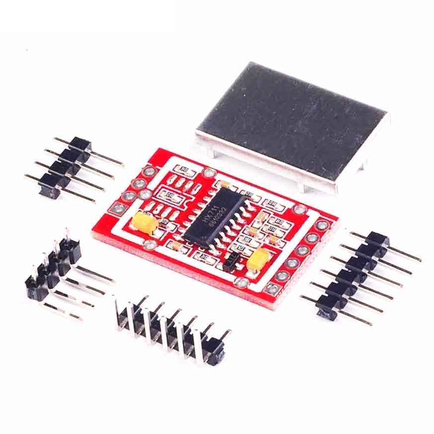 HX711 Dual-channel 24-bit A/D Conversion Weighing Sensor Module with Metal Shield