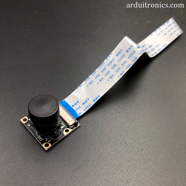 Raspberry Pi Wide-Angle Fish Eye (160 Degree) Camera Module with Cable