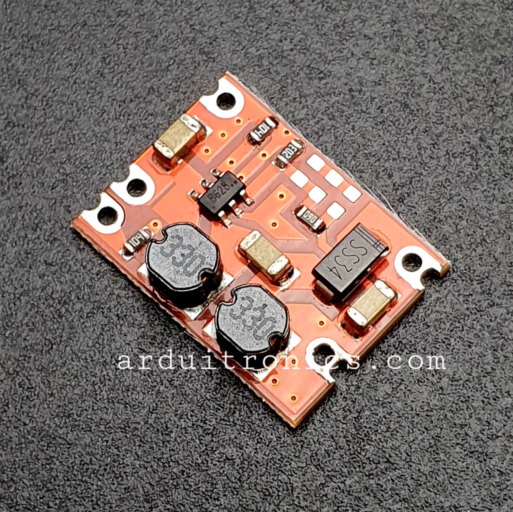 DC Automatic Step-Up and Step-Down Power Supply Module 3-15V to 4.2V 600mA โมดูลแปลงไฟ 3-15V เป็น 4.2V 600mA