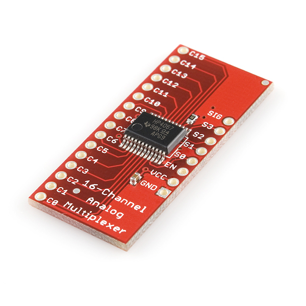 16-Channel Analog/Digital MUX Breakout - CD74HC4067