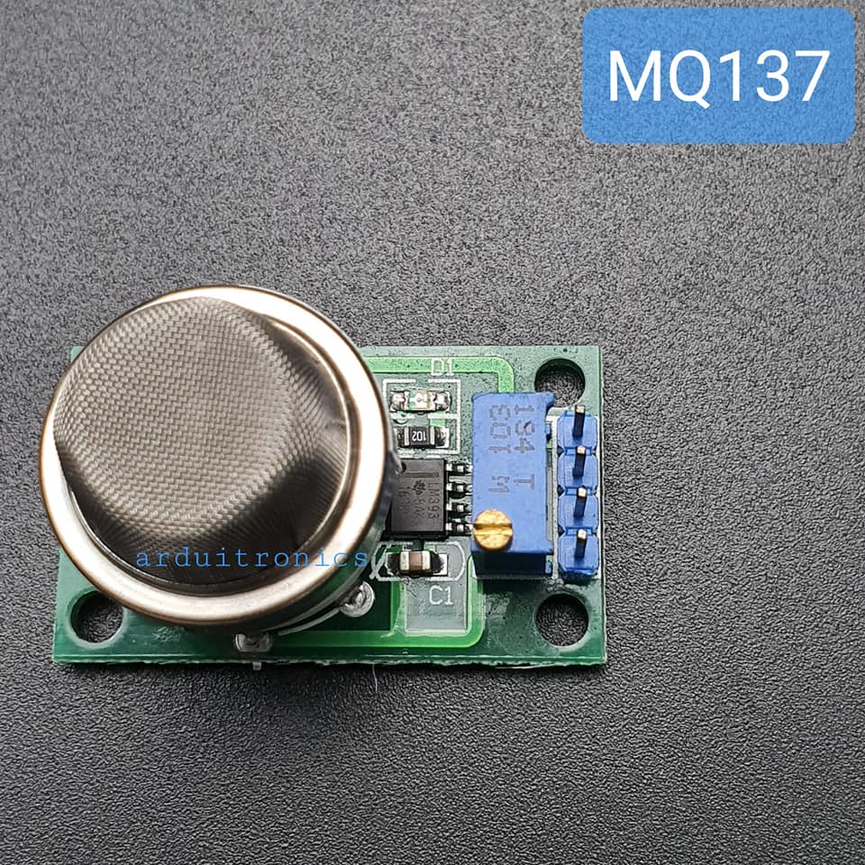 MQ137 Gas Sensor (Ammonia) MQ-137 (PCB สีเขียว)
