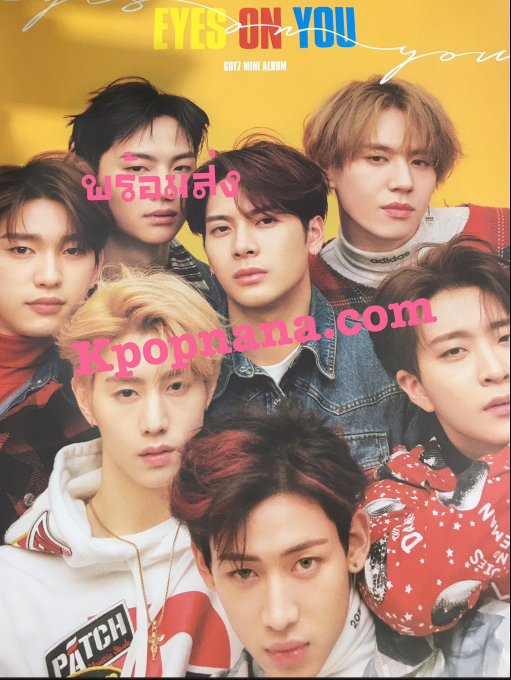Got7 - โปสเตอร์ got7 พร้อมส่ง แบบที 17 + กระบอกโปสเตอร์