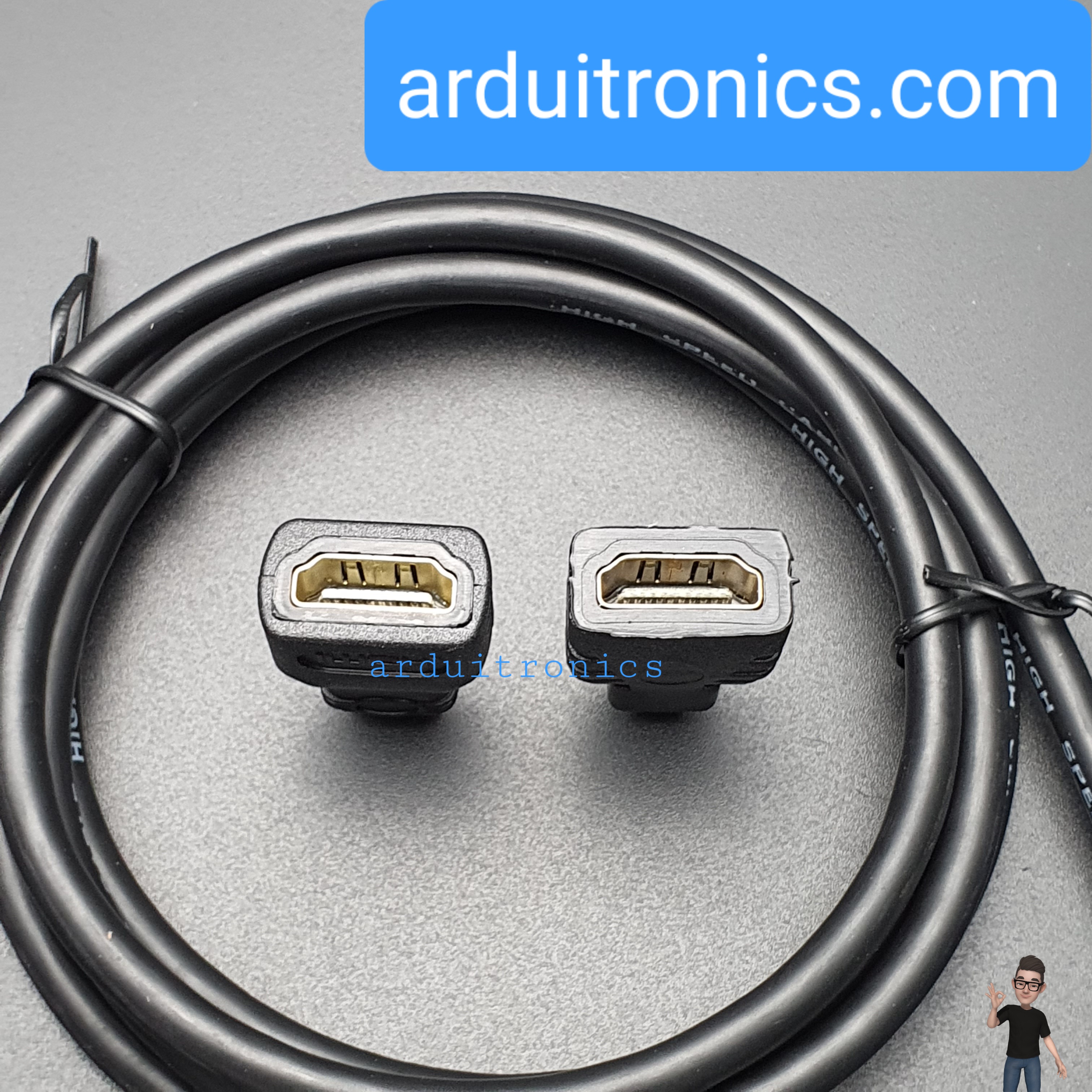 สายแปลง HD HDMI 3 in 1 อะแดปเตอร์ mini micro HDMI เป็นสาย HDMI (1.5m)