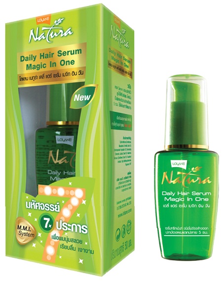 Lolane Natura Daily Hair Serum Magic In One โลแลน เนทูร่า เดลี่ แฮร์ เซรั่ม เมจิก อิน วัน 50มล. สำเนา