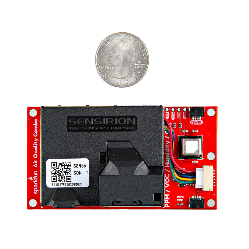 SparkFun Indoor Air Quality Combo Sensor - SCD41, SEN55 (Qwiic) - แท้จาก Sparkfun, made in USA