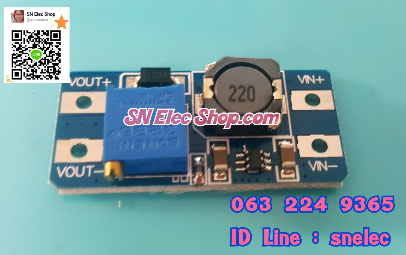 DC-DC Step Up Booster Power (MT3608)