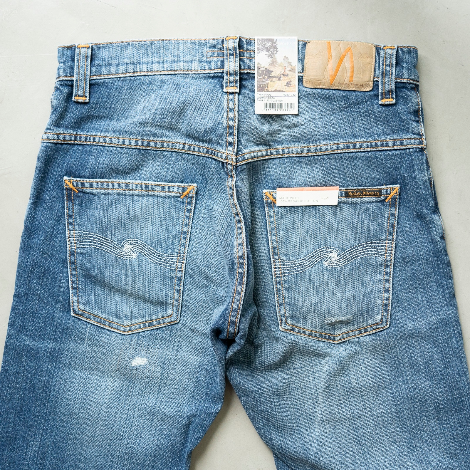 *Thin Finn Worn In Ecru [SALE]