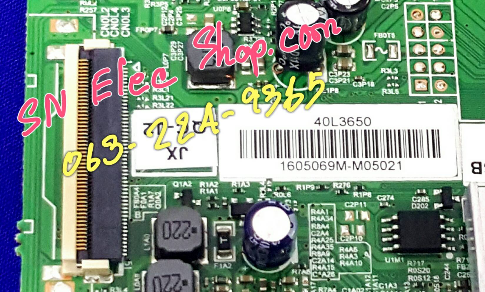 เมนบอร์ด Digital LED TV 40 นิ้ว รุ่น 40L3650VT