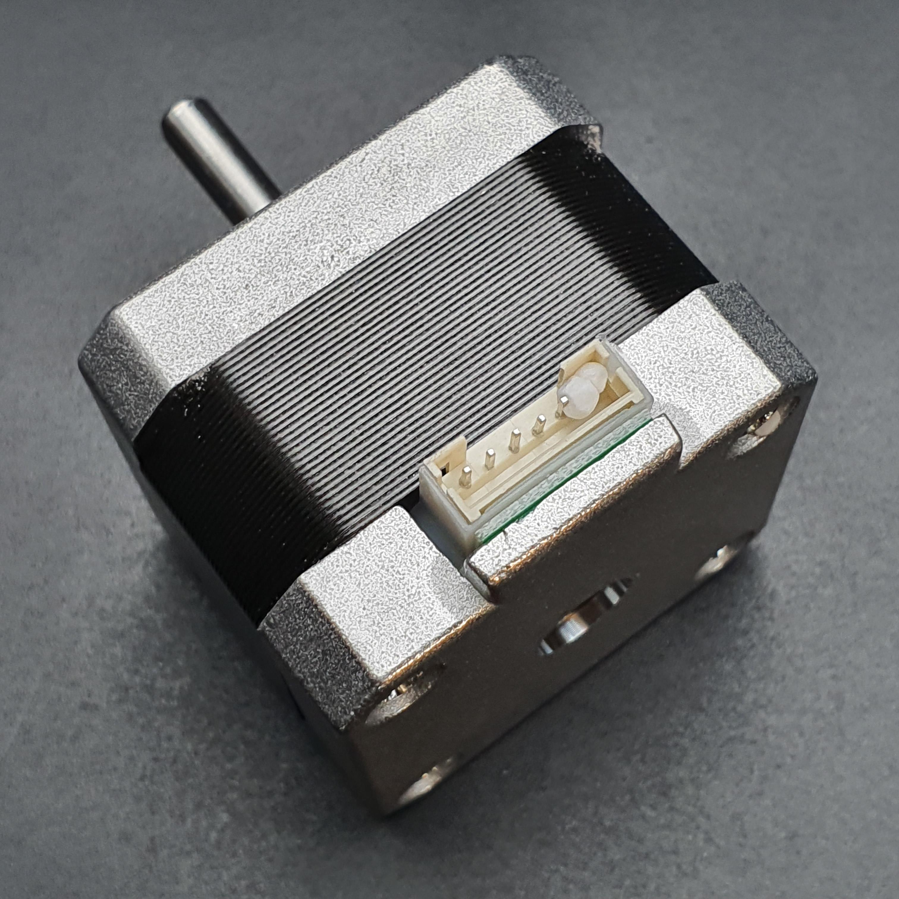 Stepping Motor แรงบิด 0.28 N.m - 0.84A (42HB34F08AB) Size 42 x 42 x 40 mm