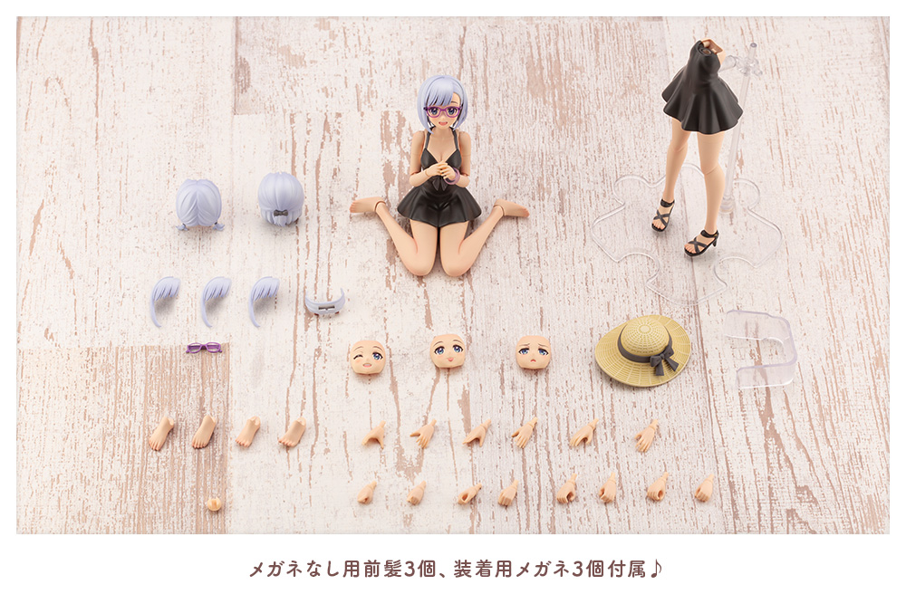 Sousai Shojo Teien 1/10 Koyomi Takanashi [Swim Style] Dreaming Style Black Swan