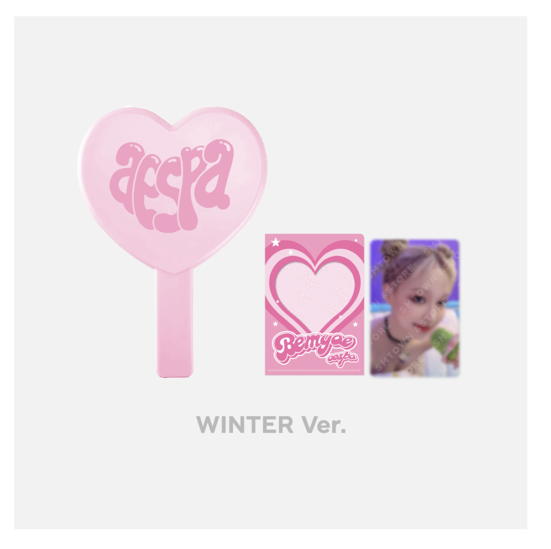 aespa -[Come to MY illusion] - pop u p - Hand mirror set - Winter