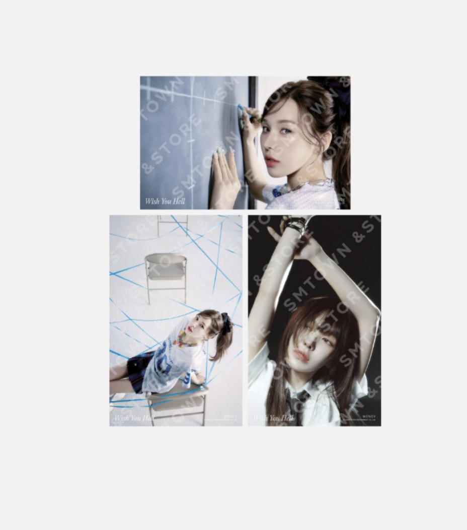 Red Velvet - WENDY - Wish You Hell MD - แบบ 4x6 Photo set