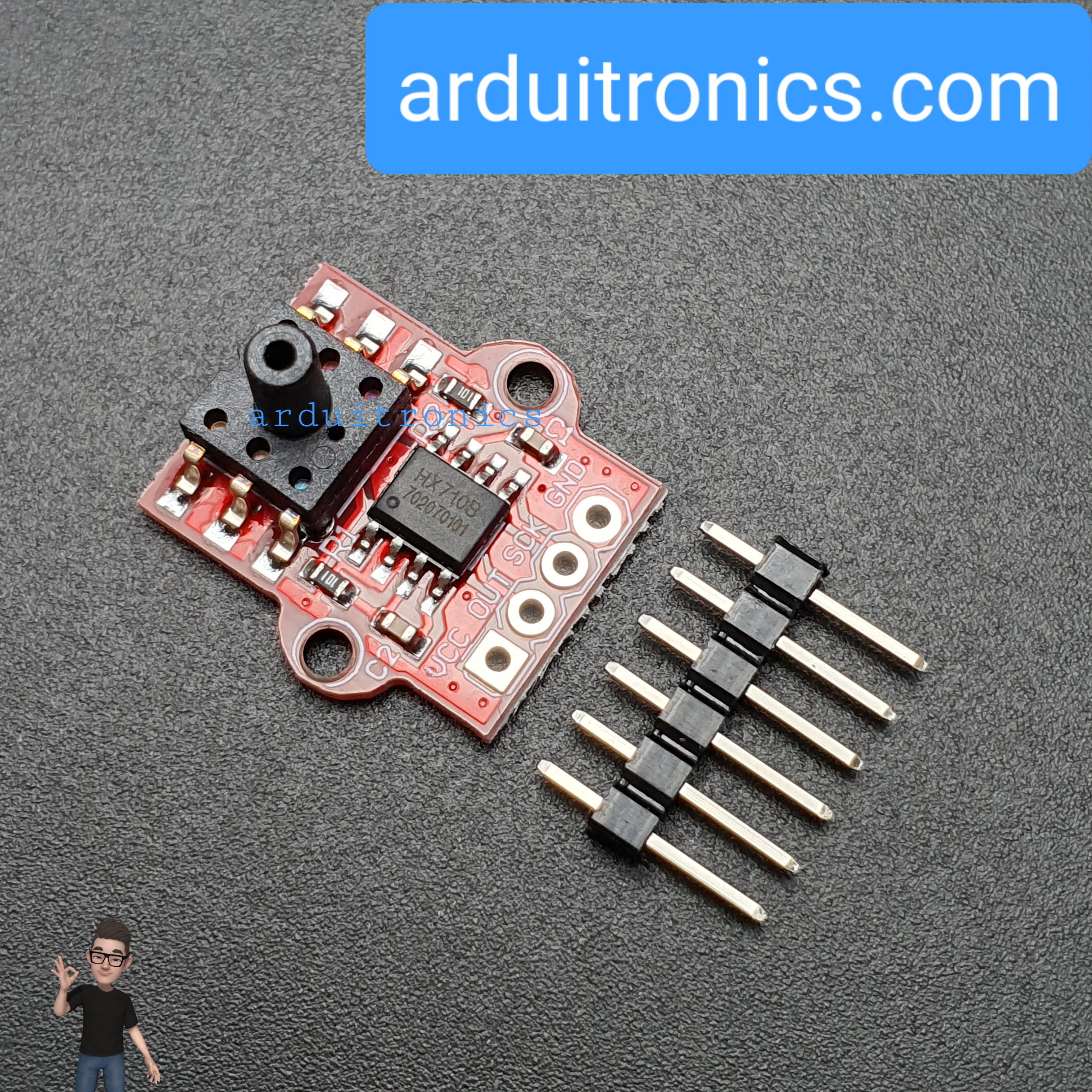 เซ็นเซอร์วัดแรงดัน 0-40kpa Pressure Air Water Sensor Module