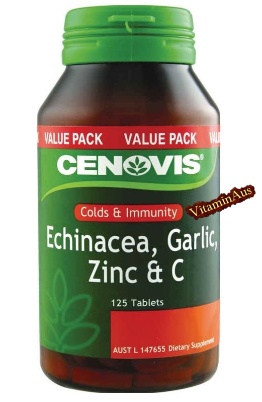 Echinacea Garlic Zinc & C 125 Tablets