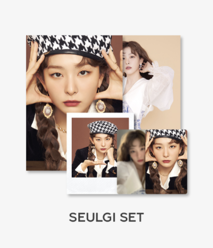Red Velvet -ของสะสม 2022 SM ARTIST SEASON'S GREETINGS PHOTO PACK - แบบ Seulgi