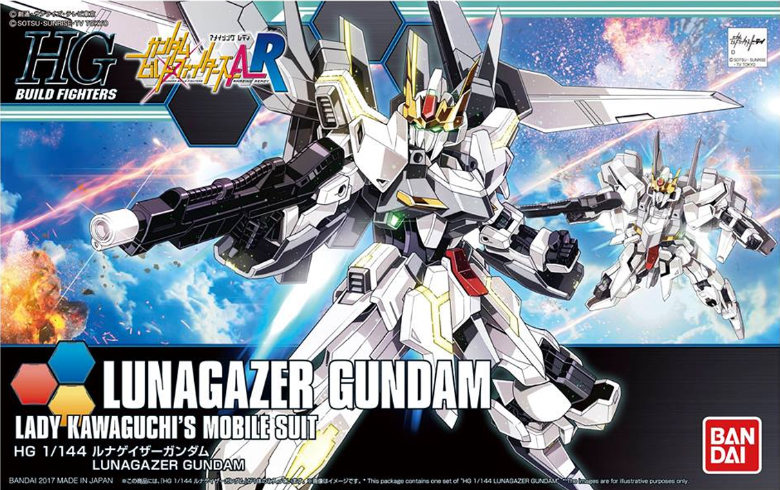 HGBF 1/144 Lunagazer Gundam