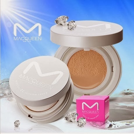Macqueen Mineral CC Cushion Cover ซีซี ครีม รองพื้นชนิดน้ำ แม็คควีน