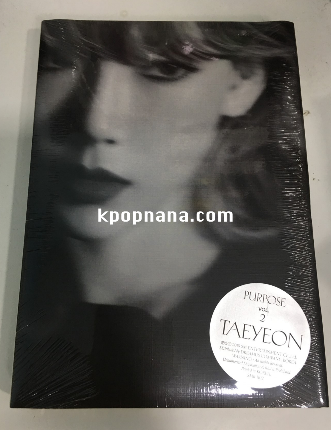 TAEYEON - Album Vol.2 [Purpose] + โปสเตอร์ พร้อมกระบอกโปสเตอร์ พร้อมส่ง