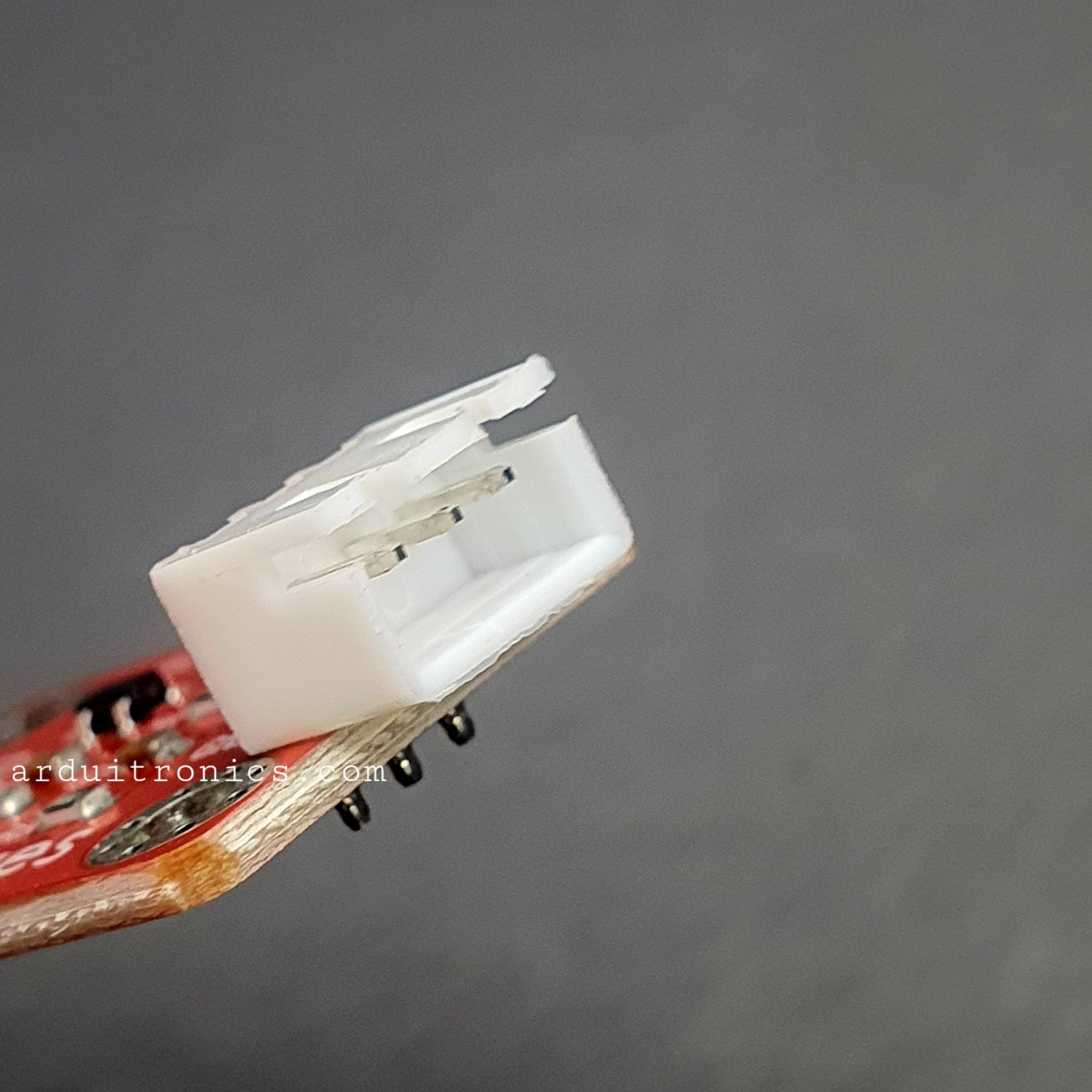 GUVA-S12SD เซ็นเซอร์วัดความเข้มของแสง UV Sensor Module S12SD for Arduino Anti-Reverse-Plug With 3P Cable PCB สีแดง