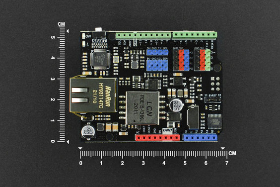 Ethernet and PoE Shield for Arduino - W5500 Chipset - ของแท้ DFRobot