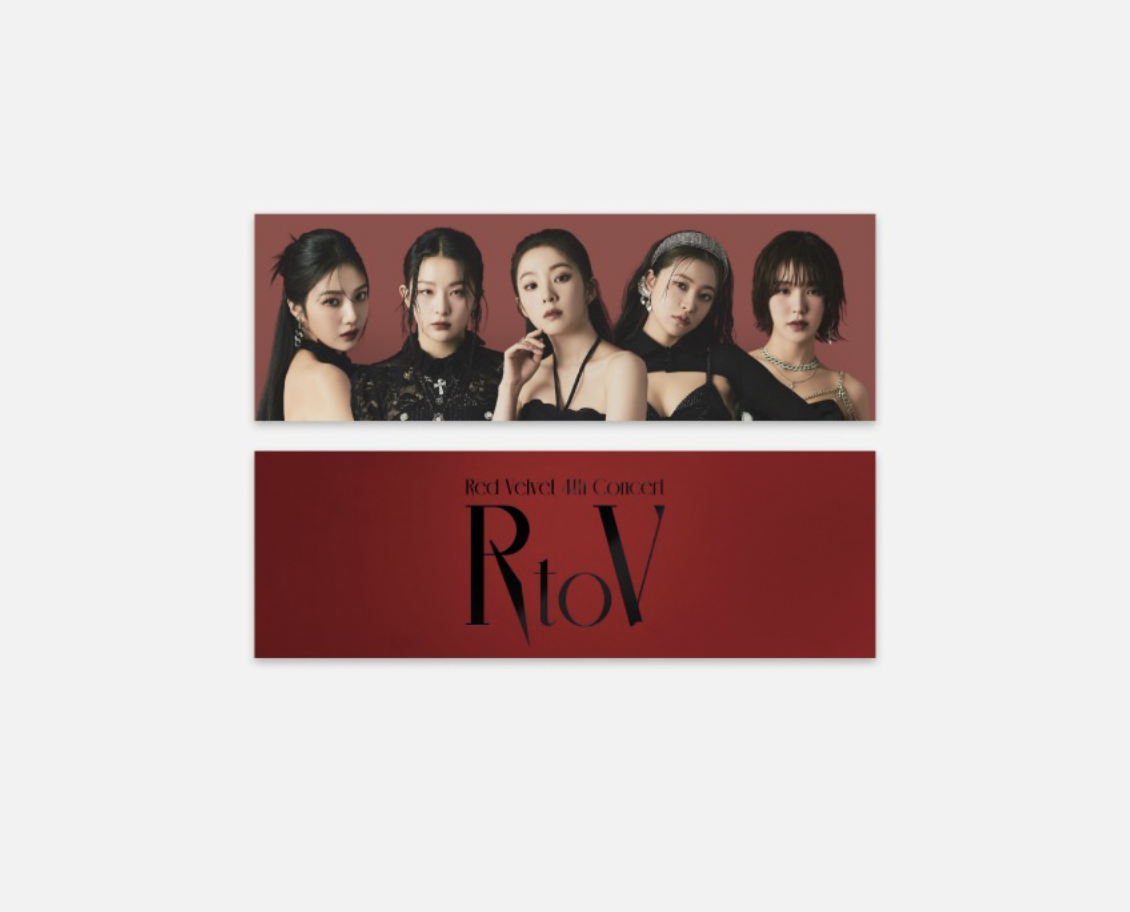 Red Velvet -2023 Red Velvet 4th Concert : R to V - ของสะสม SLOGAN