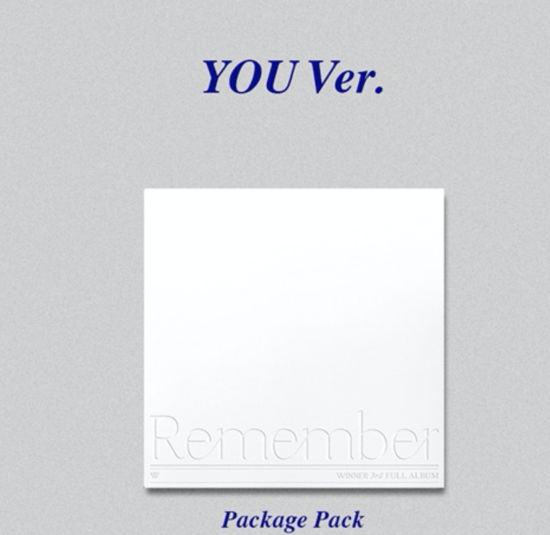 WINNER - Full Album Vol.3 [Remember] หน้าปก YOU Ver.