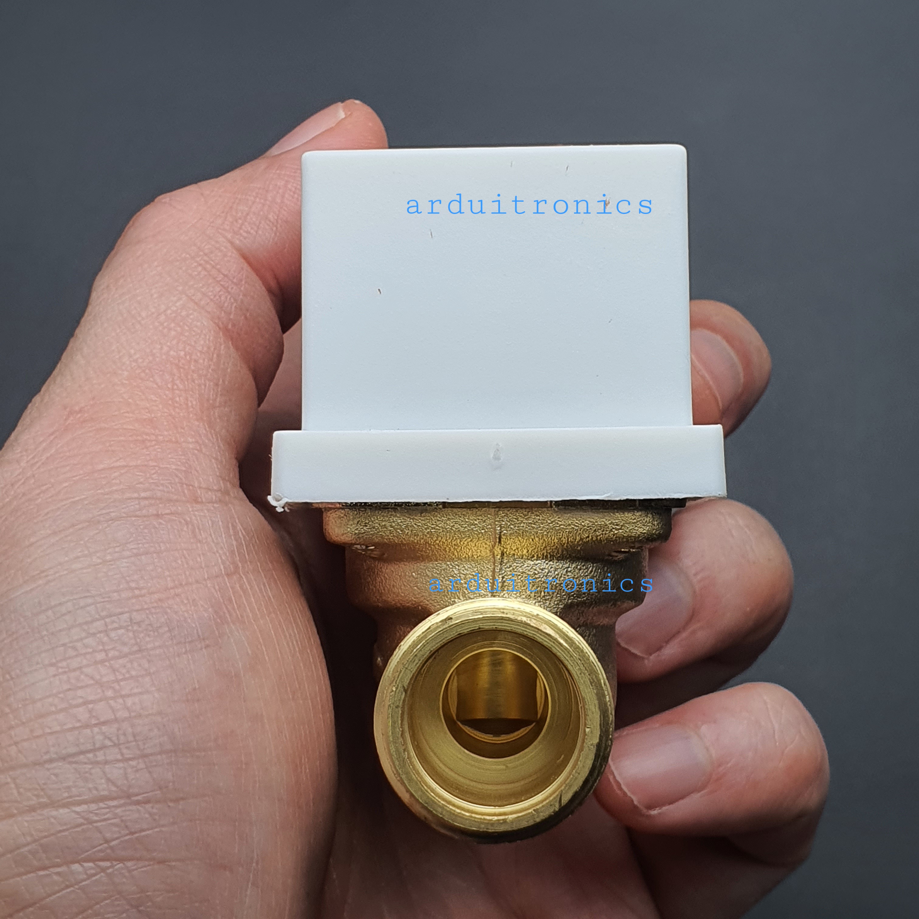 Solenoid Valve โซลินอยด์วาล์วน้ำเกลียวนอก ทองเหลือง NC ปกติปิด 1/2" 4หุน 12VDC