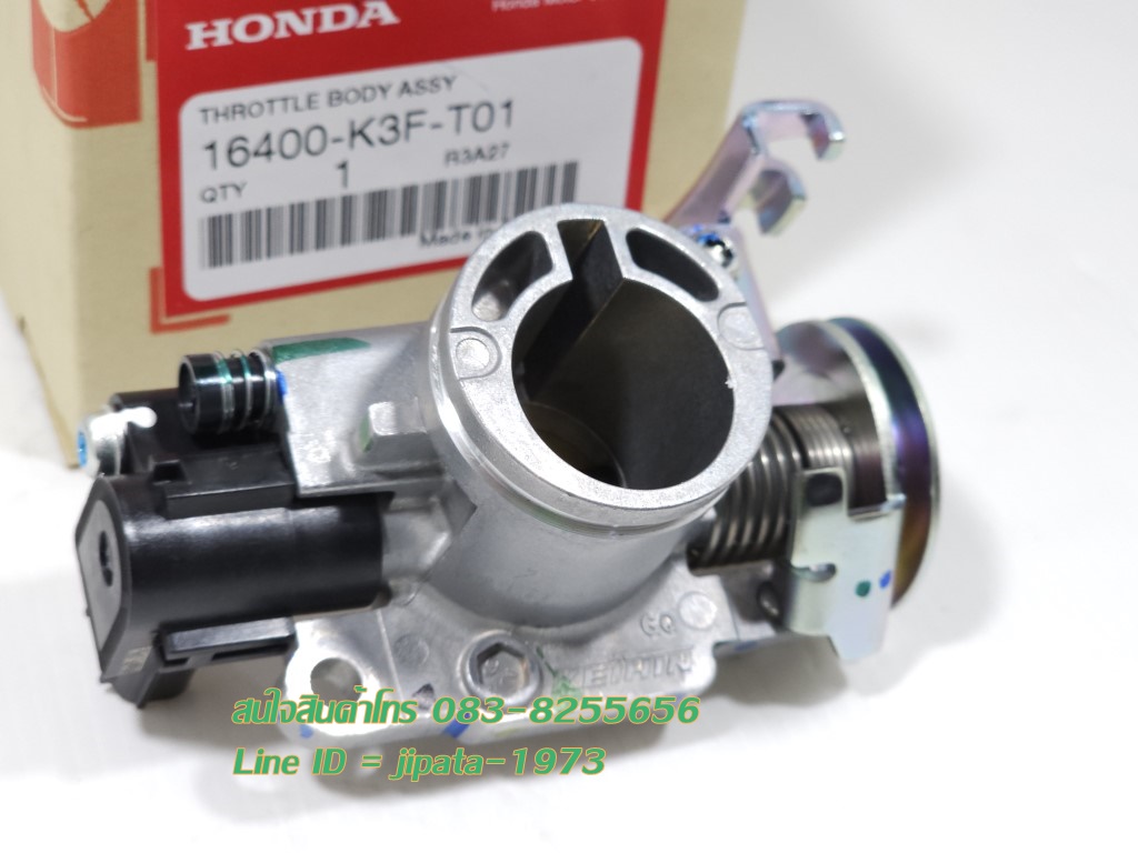 (Wave 125 i) ชุดเรือนลิ้นเร่ง Honda Wave 125 i LED ปี 2023 (2 สาย)(Y5CA) แท้