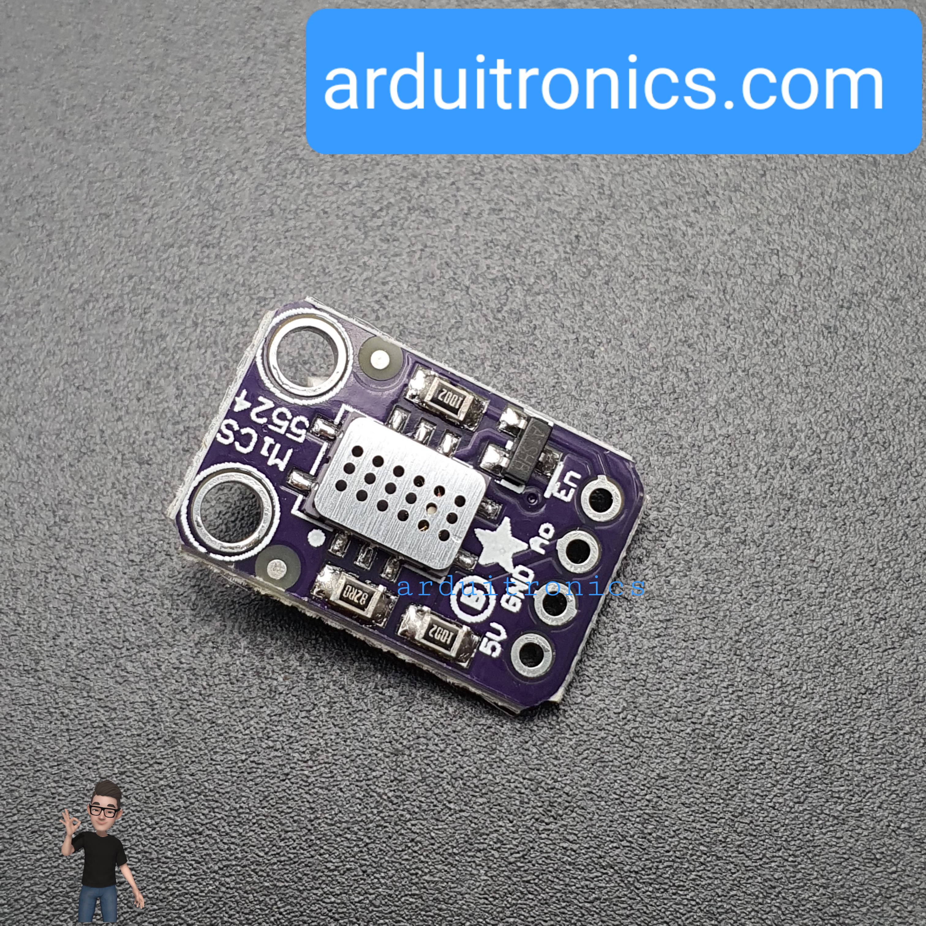 MICS-5524 Air Quality Gas Sensor Module MiCS5524 CO Alcohol and VOC Gas Sensor Module